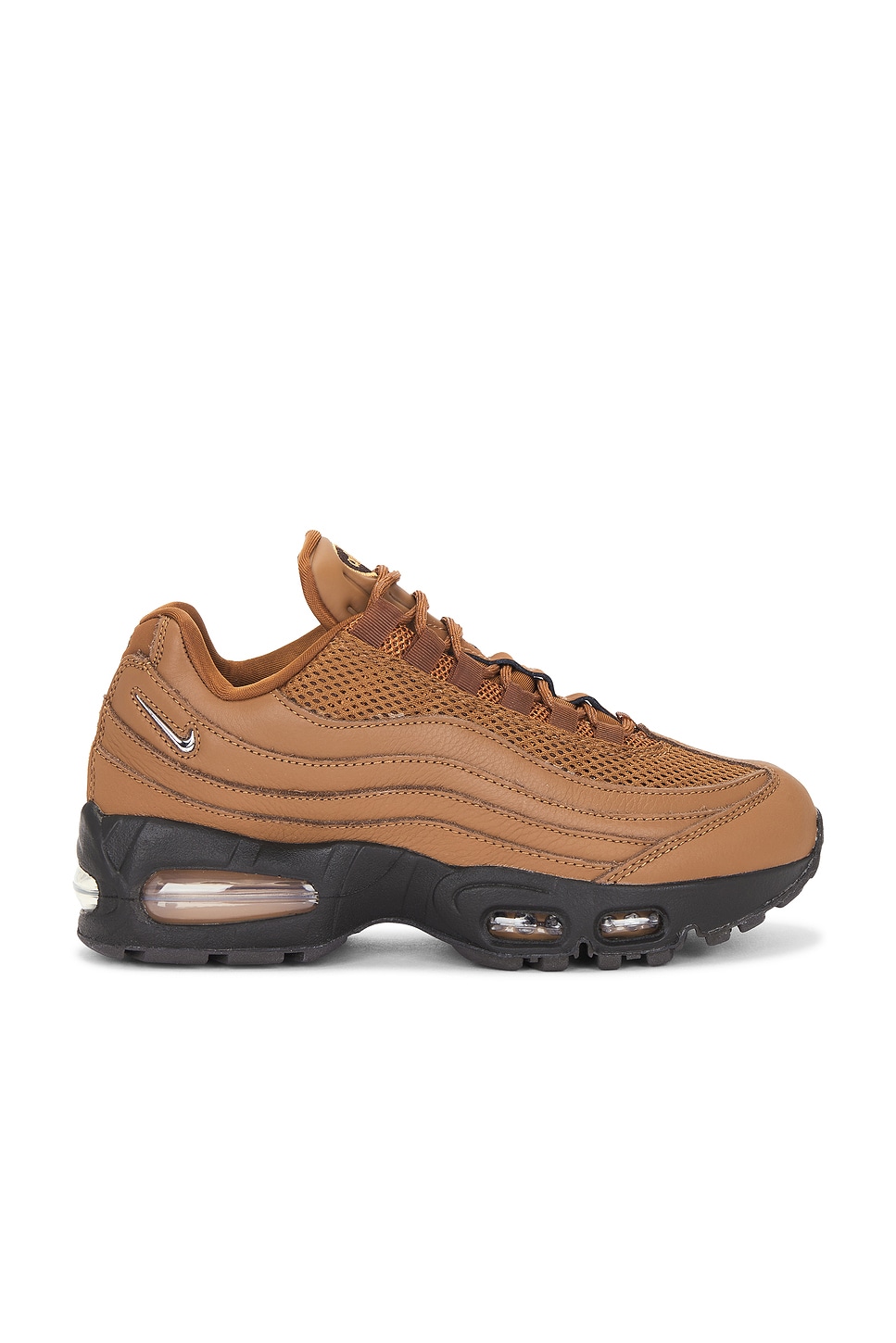 Nike Air Max 95 Big Bubble Sneaker in Tan