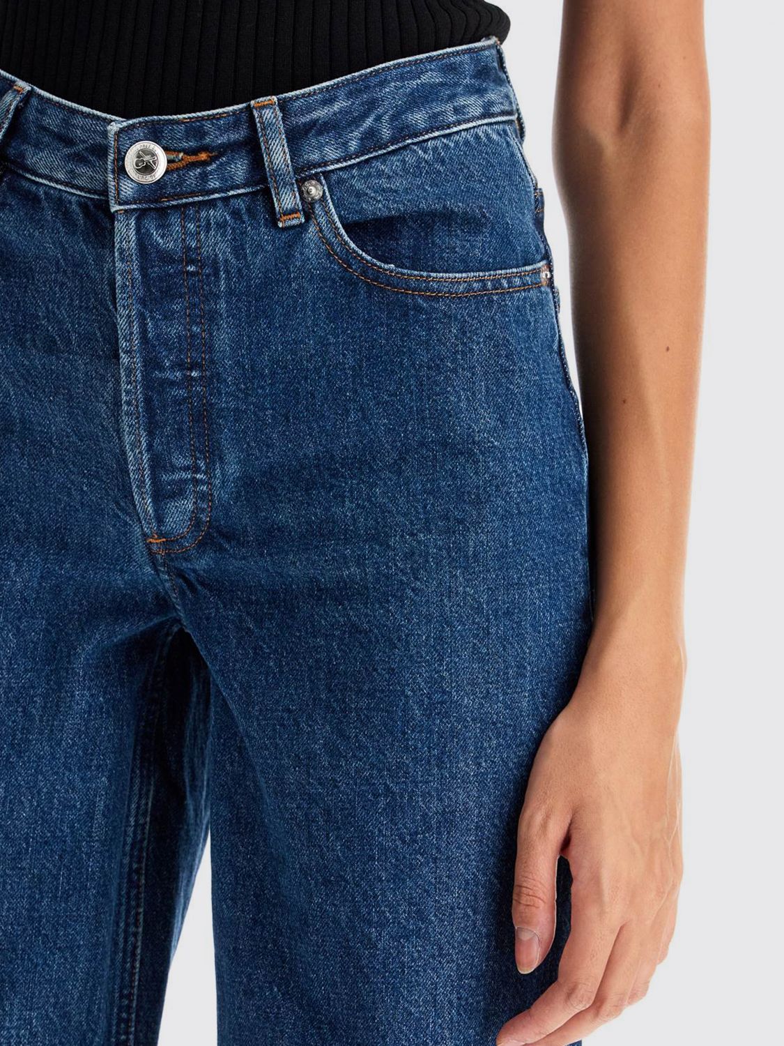 Jeans Woman color Denim