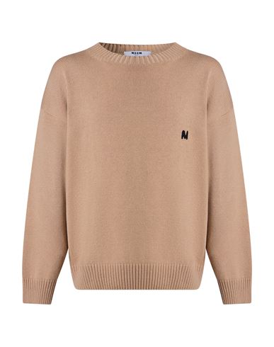 Man Sweater Camel Size S Mohair wool, Cashmere