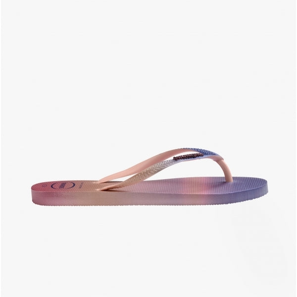 Havaianas Hav Slim Gradient Sunset Womens Flip Flops Ballet Rose - Pink