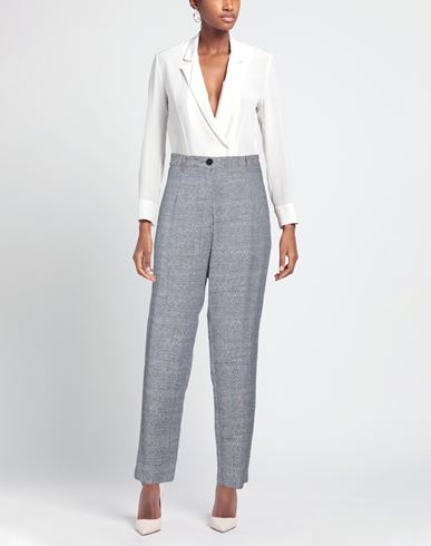Forte_forte Woman Pants Slate blue Size 00 Linen, Cotton