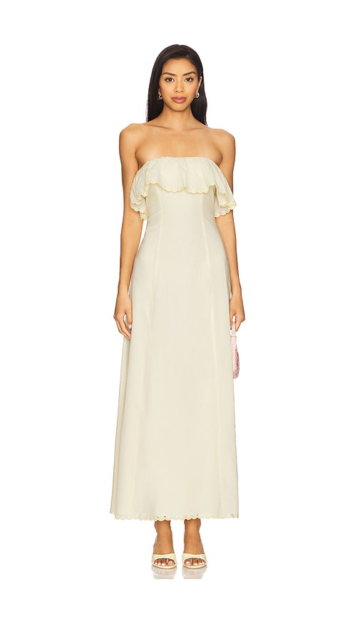 Stone Cold Fox x REVOLVE Abby Maxi Dress in Lemon.  XL. Also in