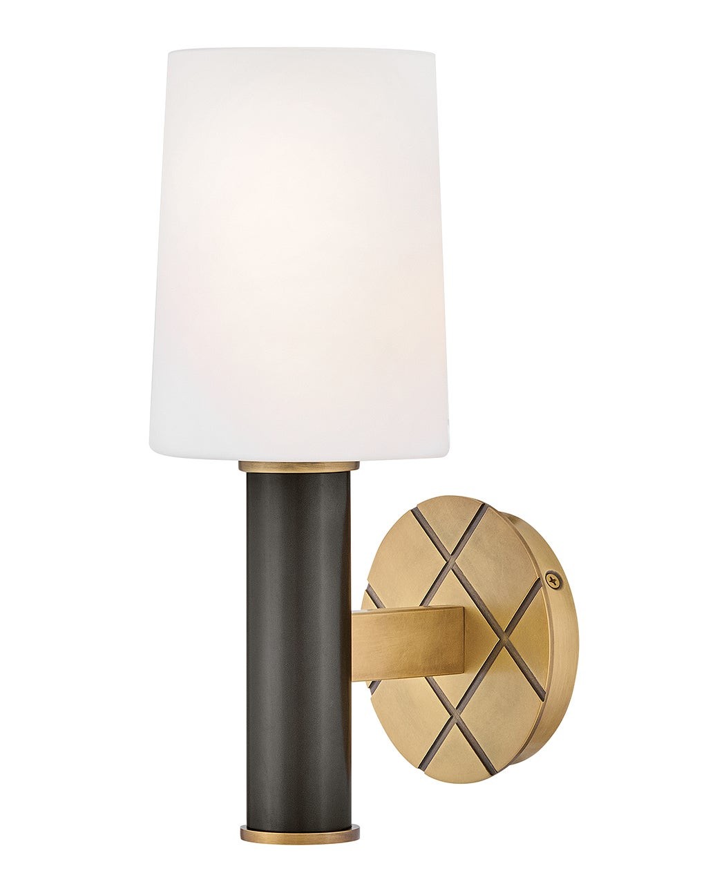 Heritage Brass LED Wall Sconce from the Declan Collection
