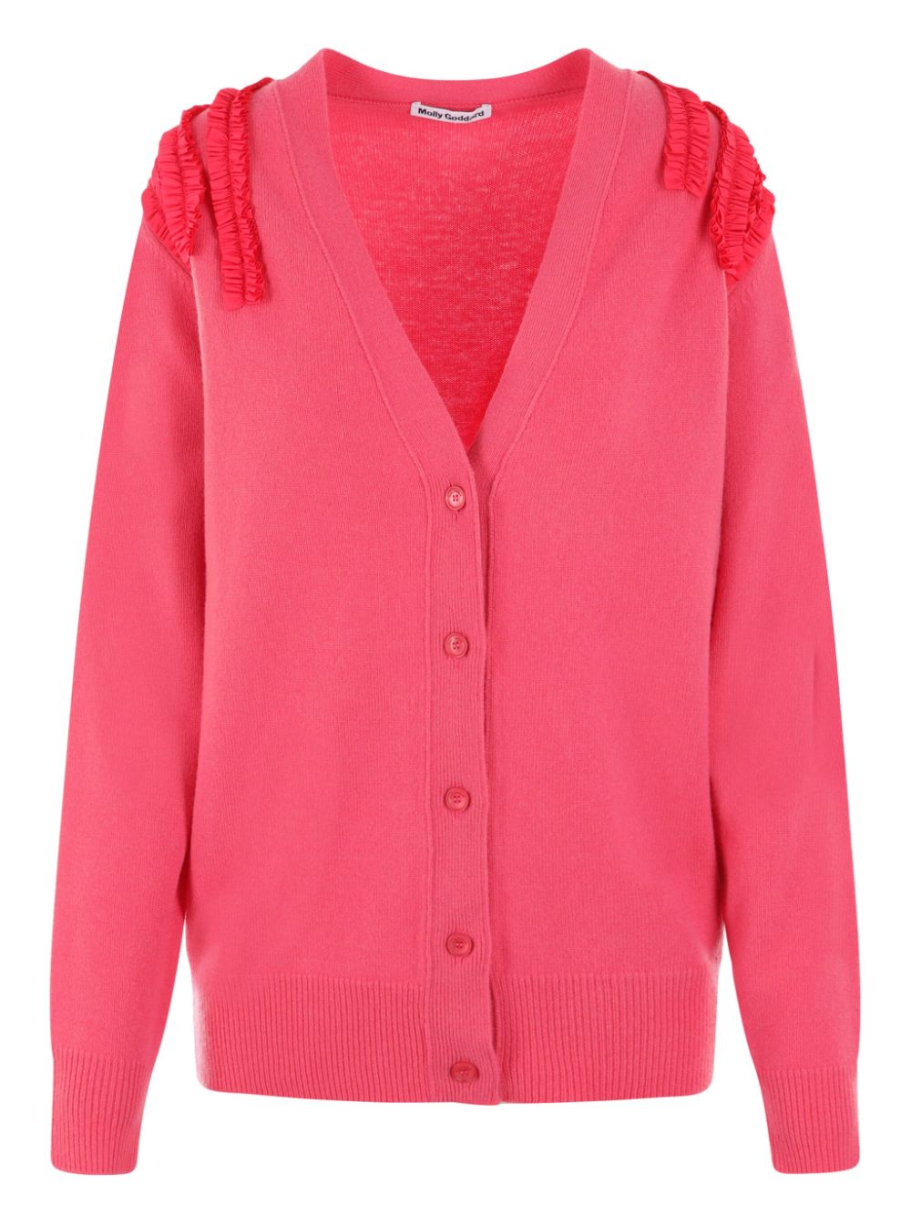 Sally frilled cardigan - Pink