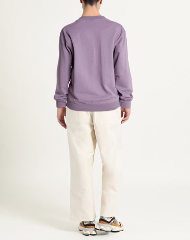 Stockholm (surfboard) Club Man Sweatshirt Purple Size S Cotton, Recycled cotton