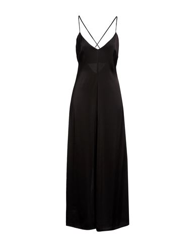 Woman Maxi dress Black Size 12 Viscose