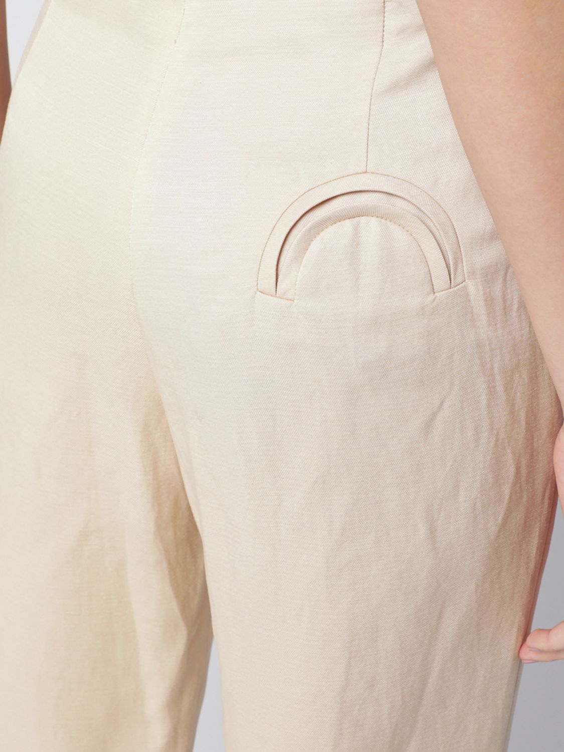Pants BLAZÉ MILANO Woman color Champagne