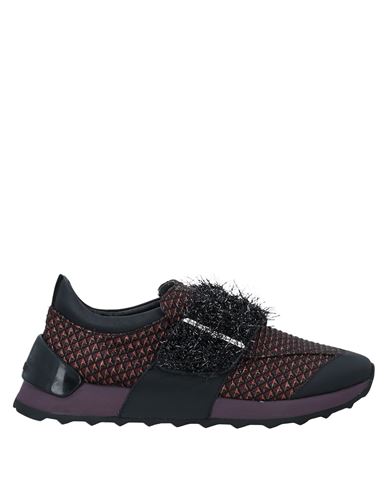 Woman Sneakers Plum Size 5 Leather