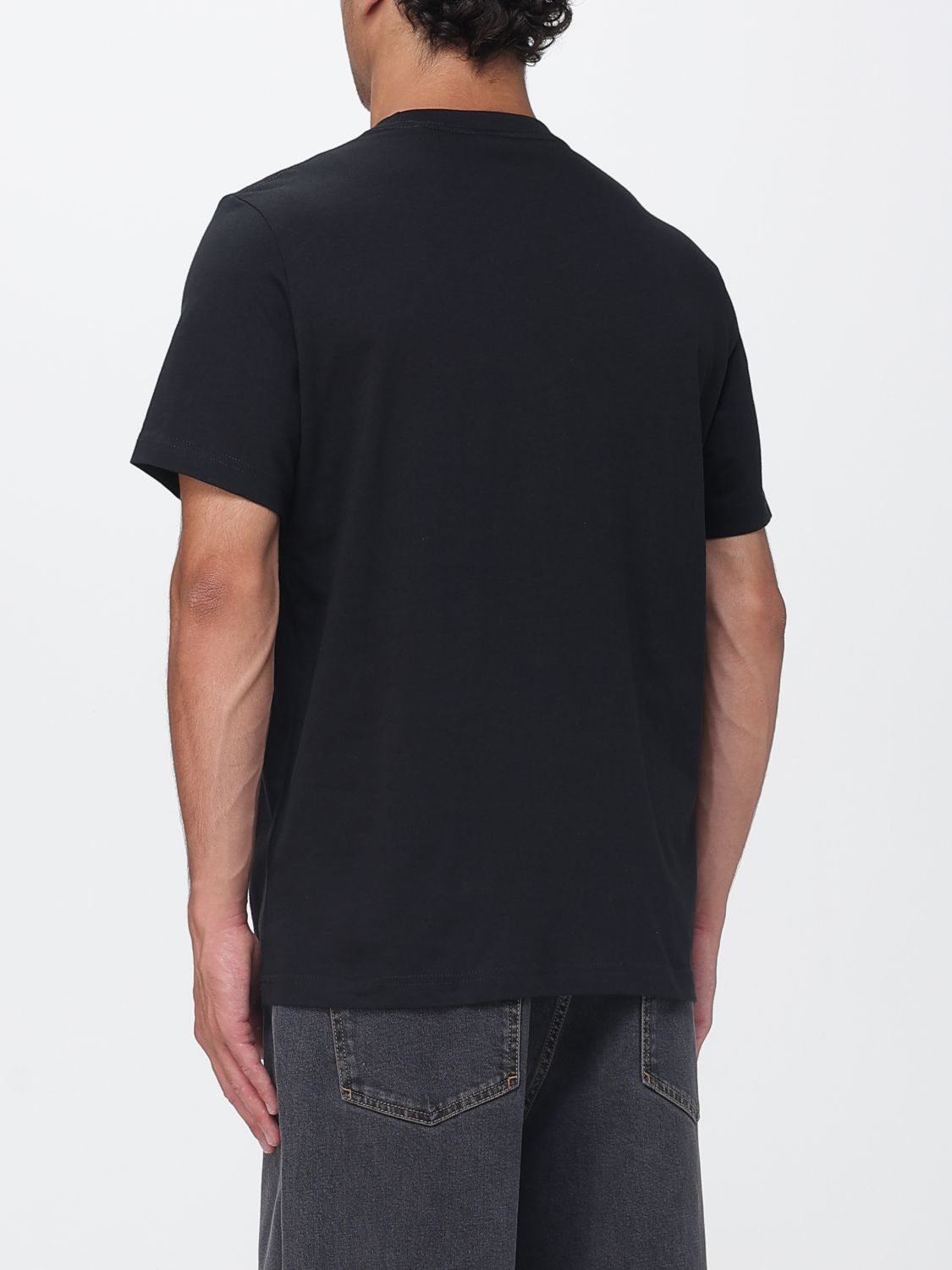 Polo Shirt Men color Black
