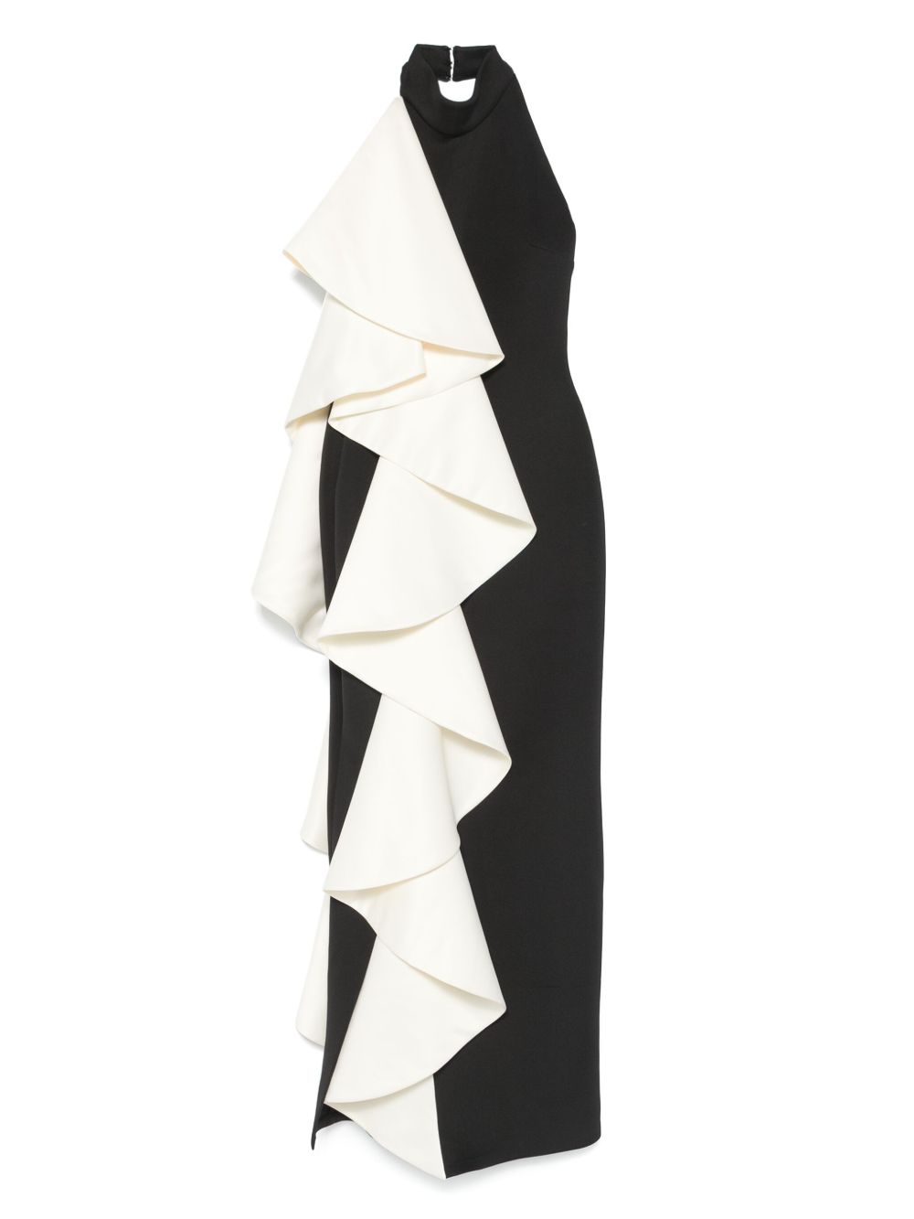 One-shoulder gown - Black