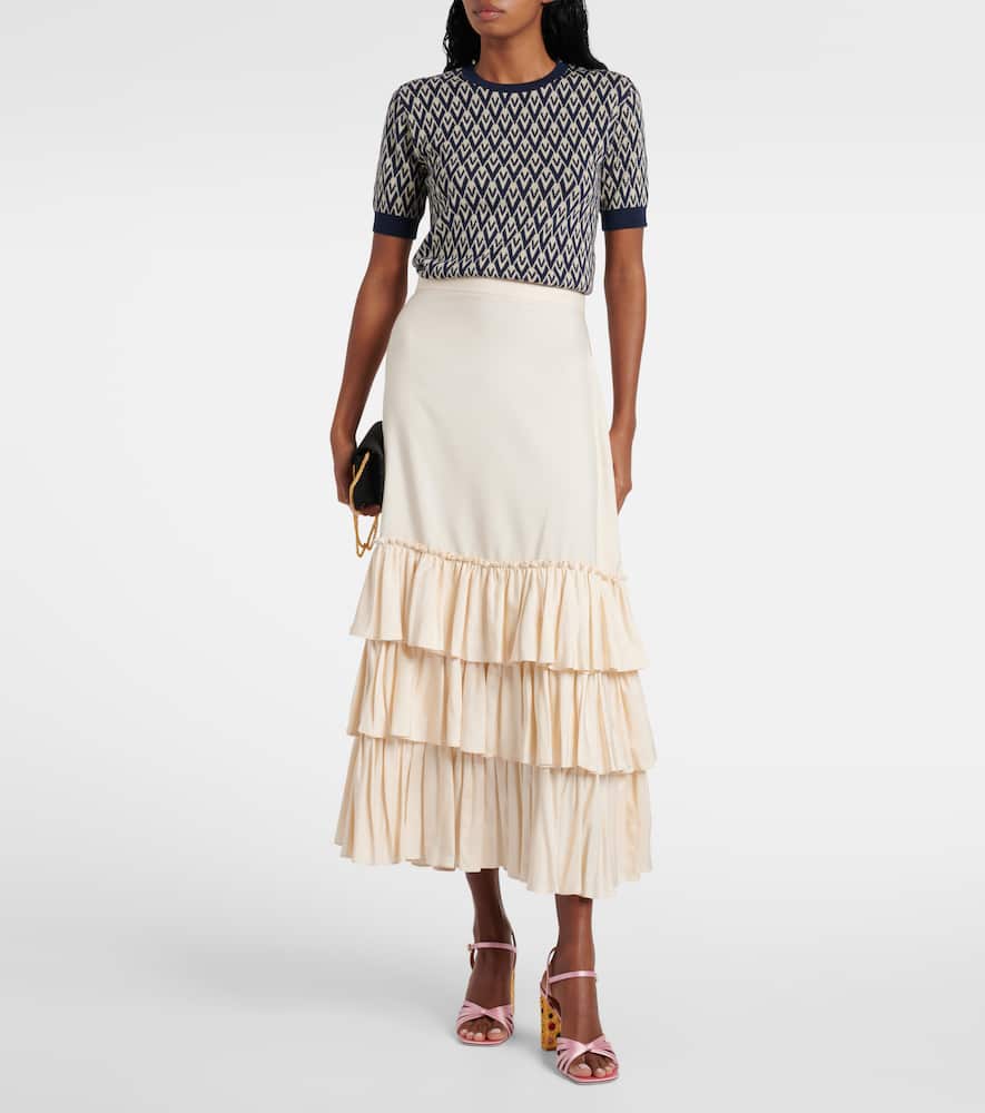 Toute La V virgin wool sweater
