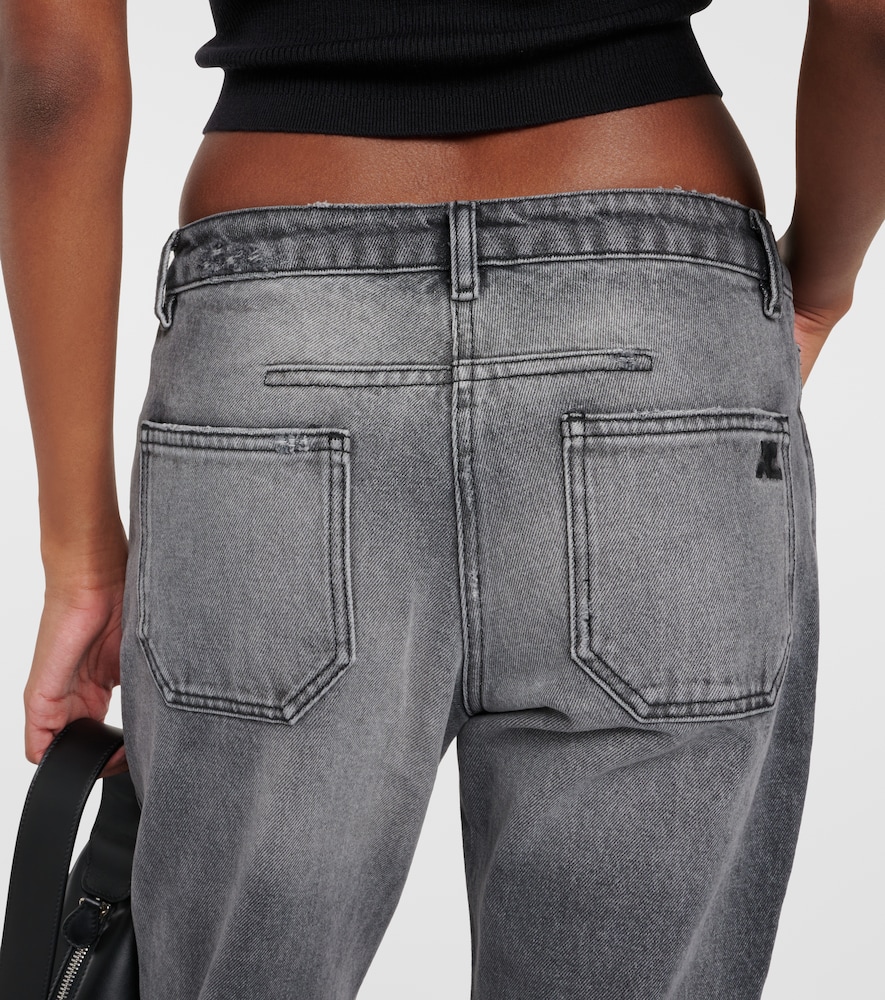 Courrèges Low-rise straight jeans