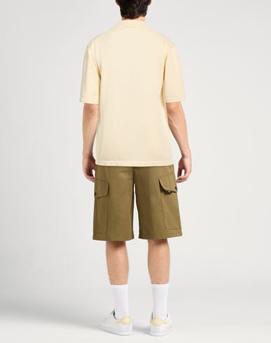 Maison Kitsuné Man Sweater Ivory Size L Cotton