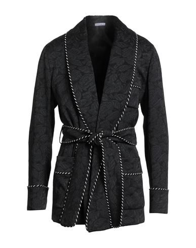 Man Blazer Black Size 34 Polyester, Acetate, Viscose, Elastane