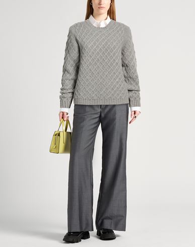 Woman Sweater Grey Size 12 Virgin Wool