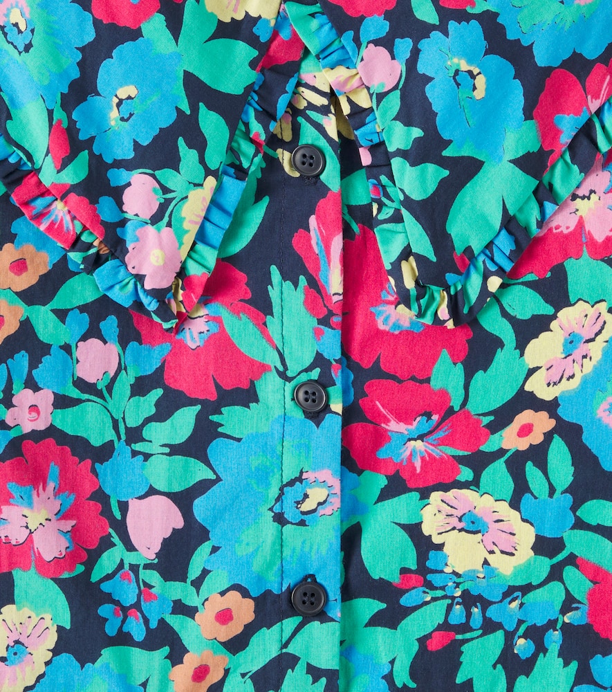 Floral cotton shirt