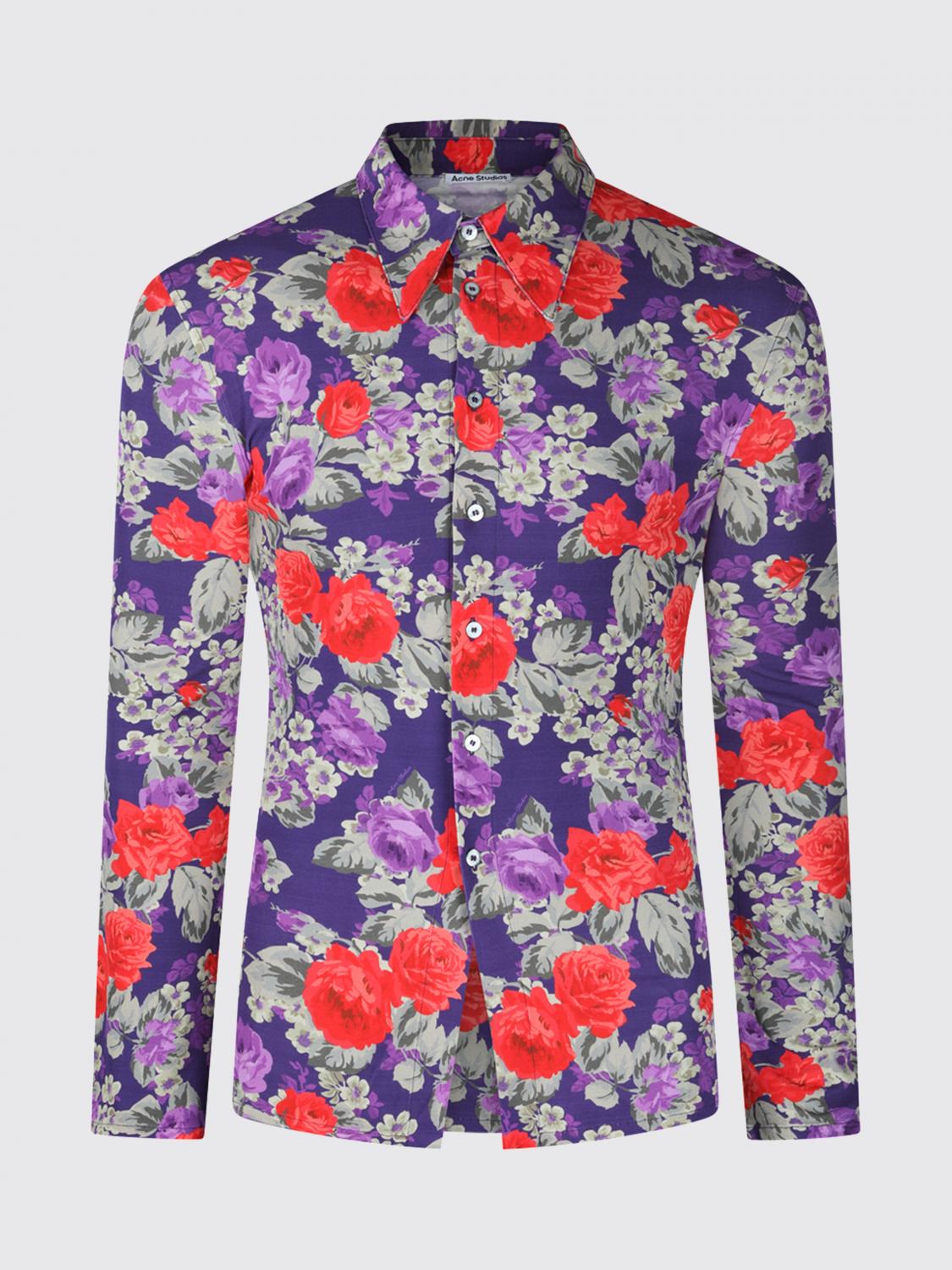 Shirt Men color Red