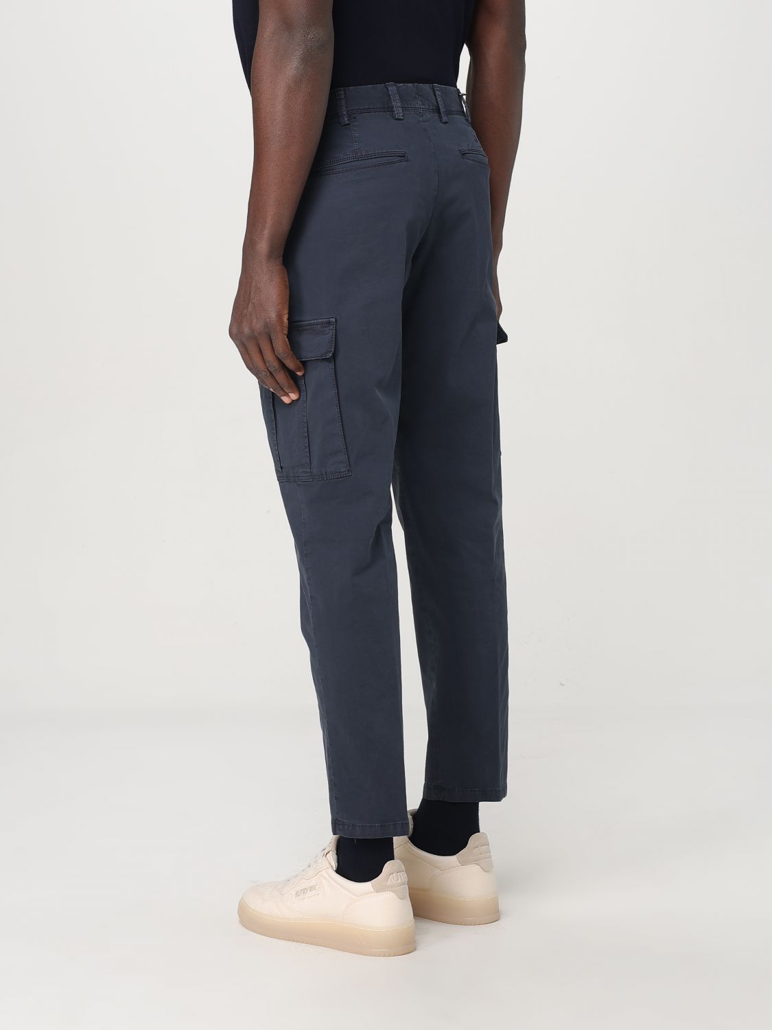 Pants Men color Green