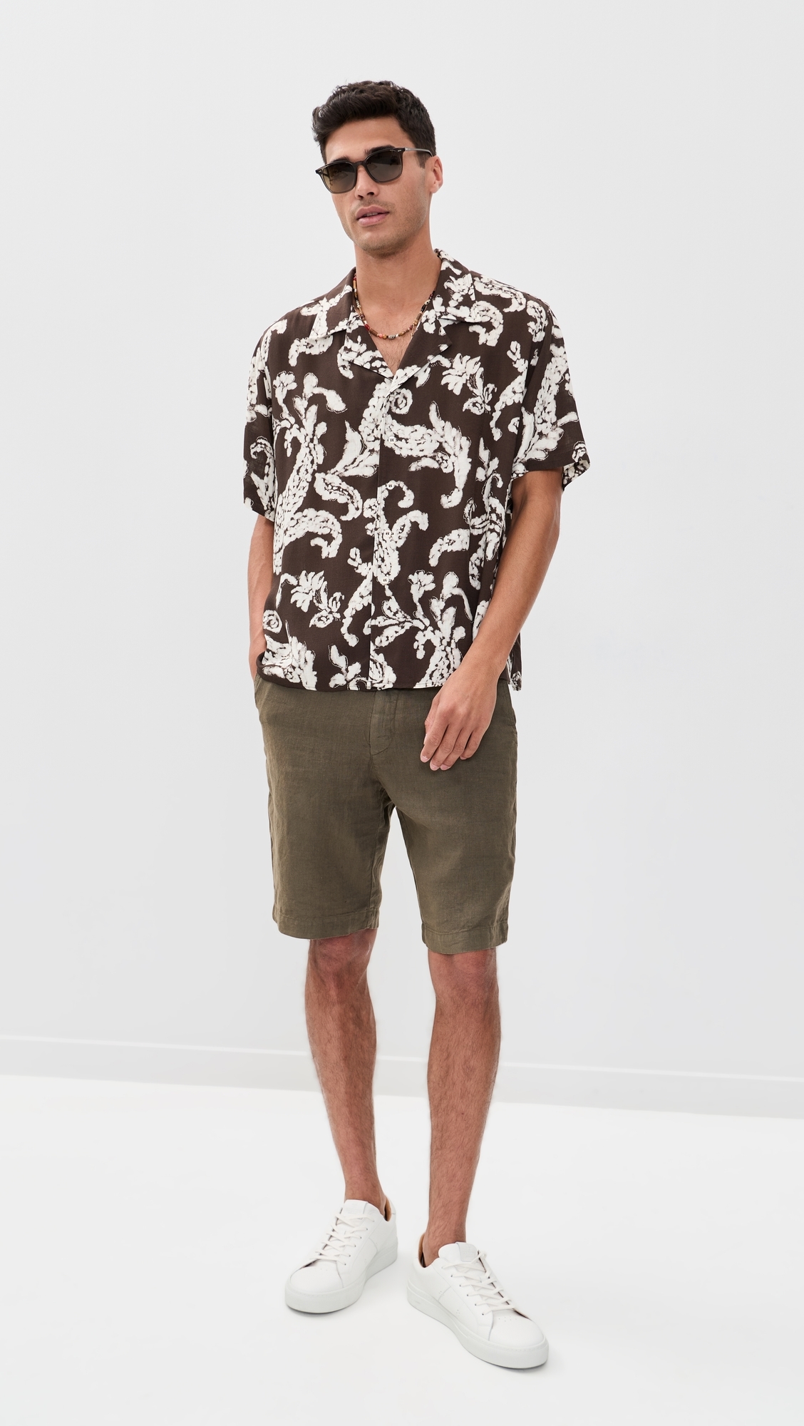 Hell Shirt Brown Paisley