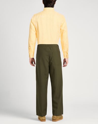 By Slowear Man Shirt Yellow Size 15 ¾ Linen