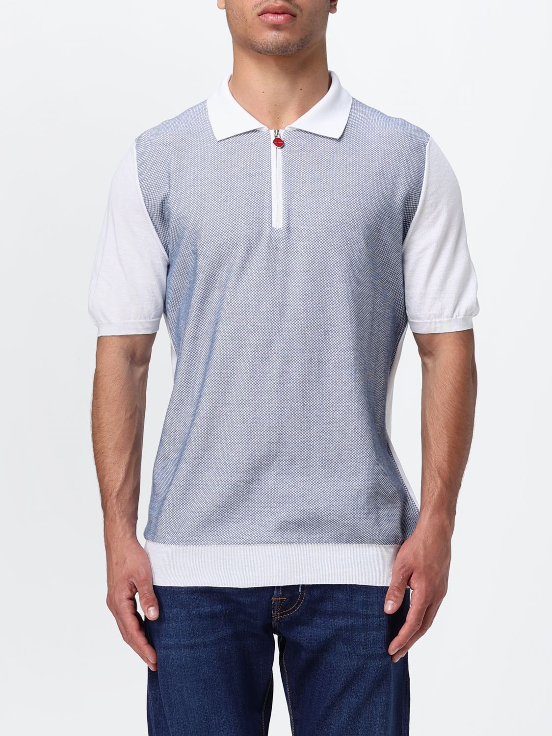 Polo Shirt Men color White