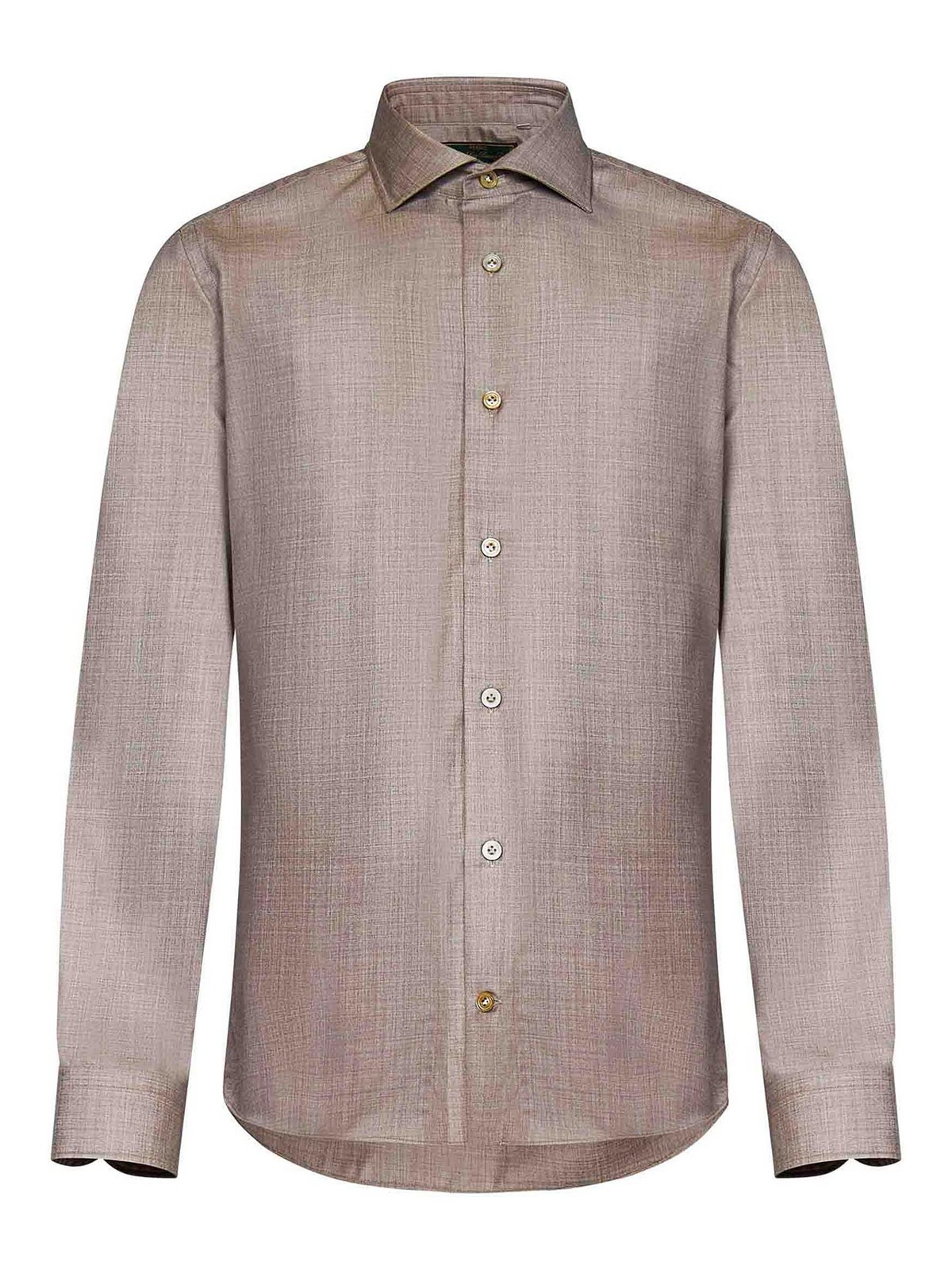 Beige Ing Loro Piana &Amp C Fabric Shirt