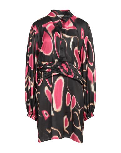 Woman Mini dress Black Size 4 Polyester