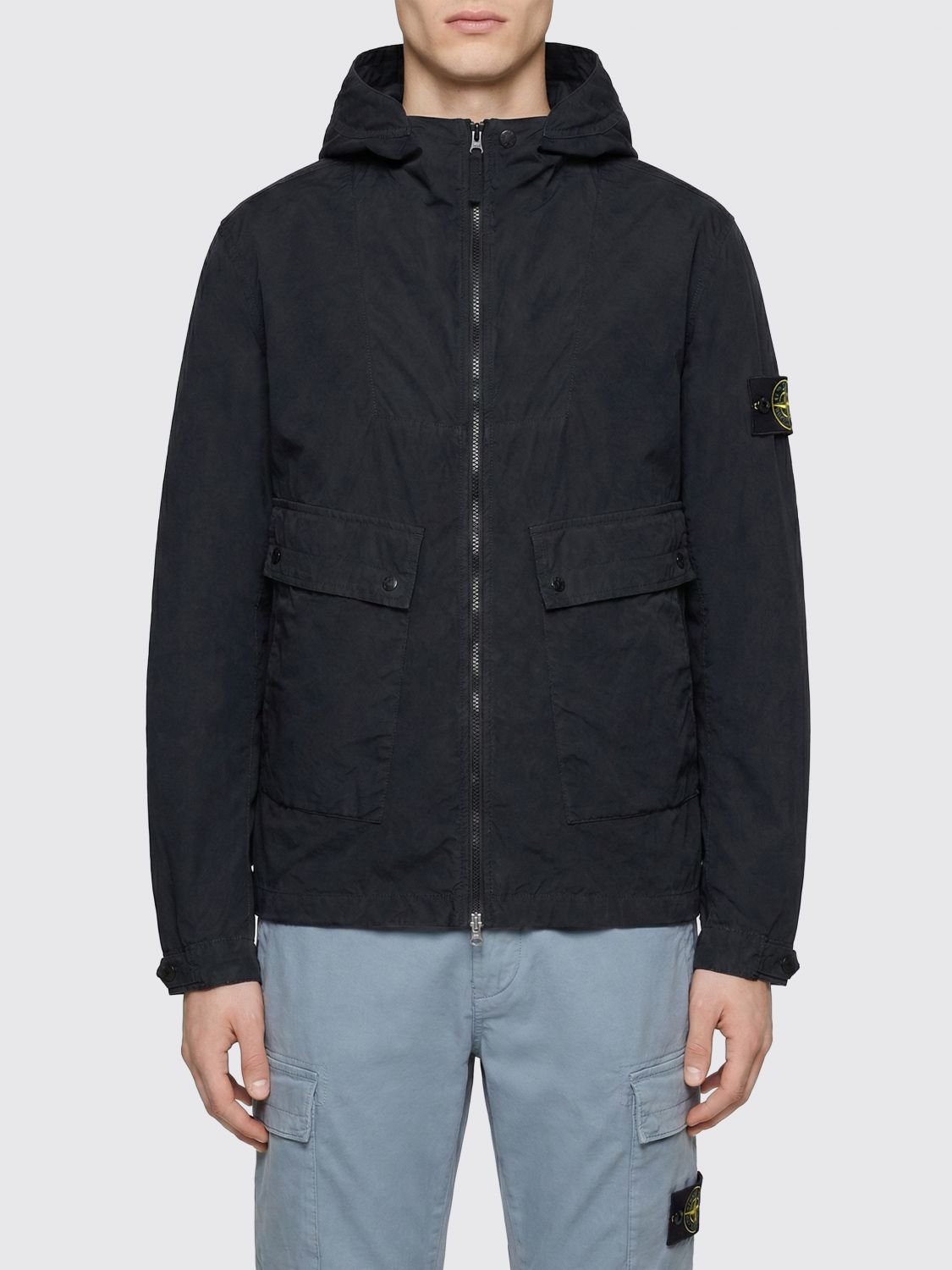 Jacket Men color Blue