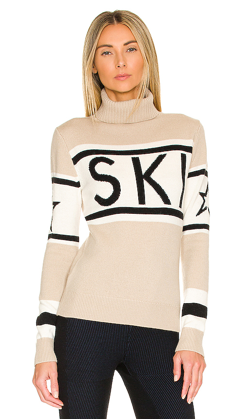 Perfect Moment Schild Sweater in Beige. - XL also in