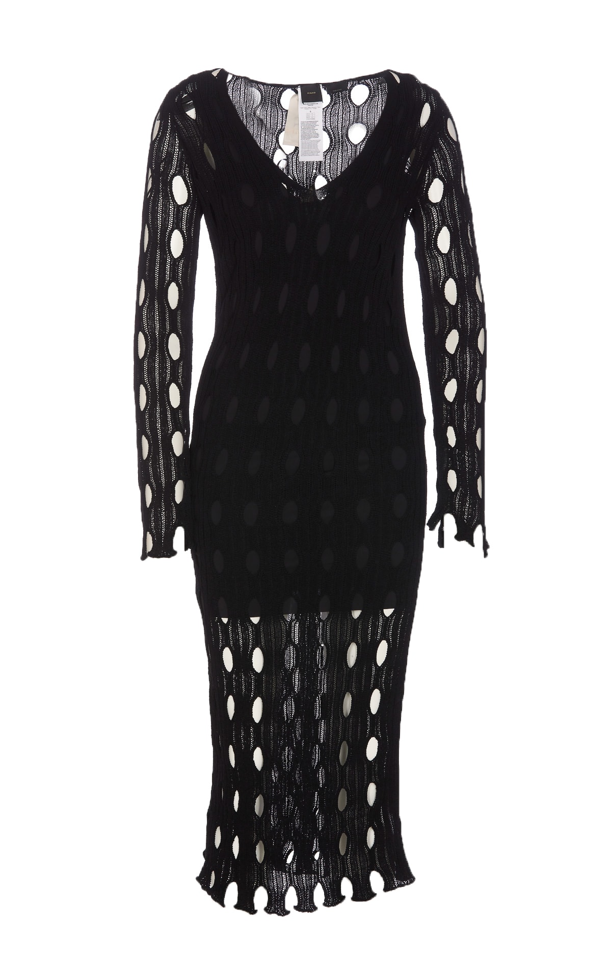 Long Perforated Dress