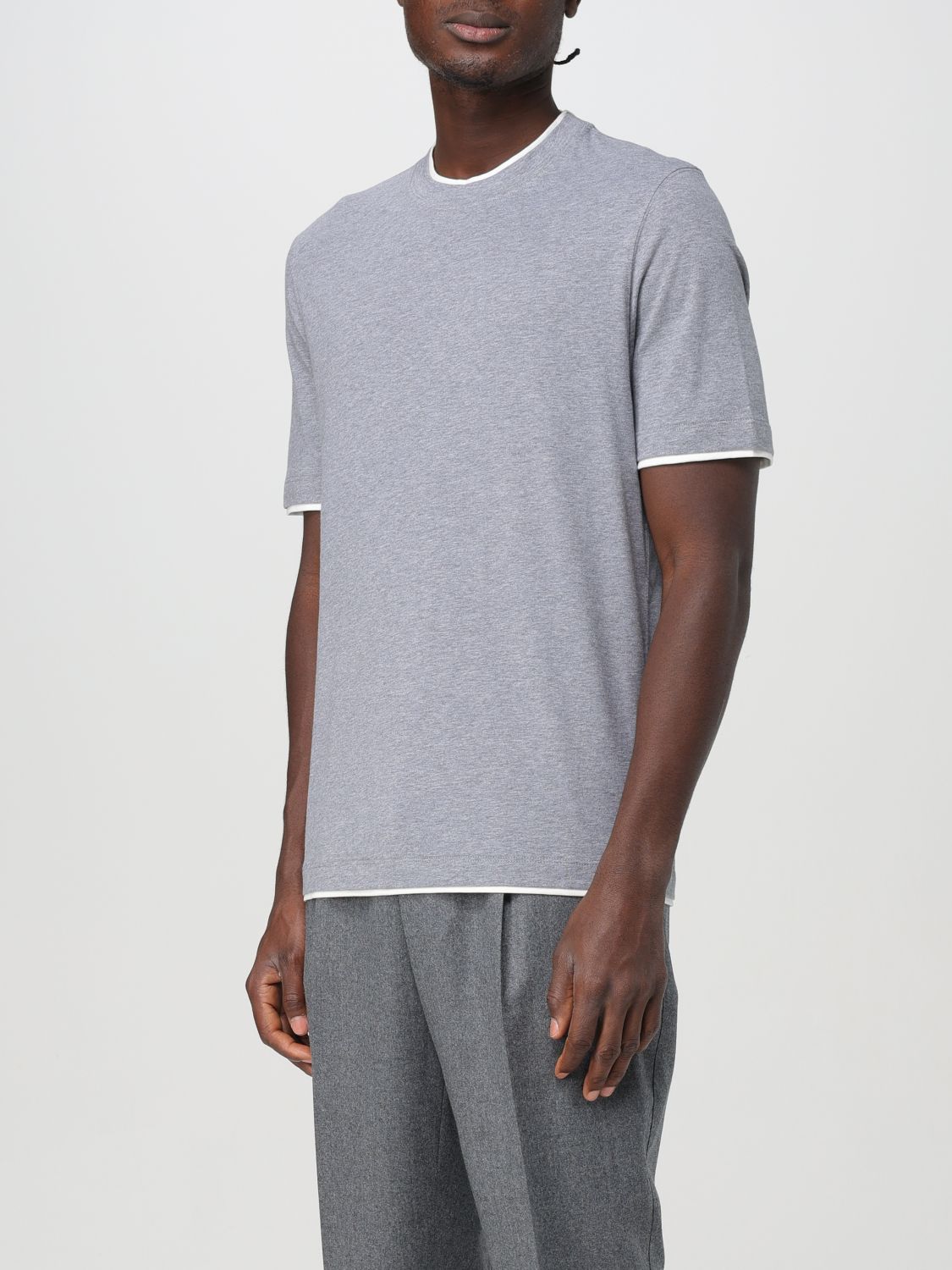 T-Shirt Men color Grey 1