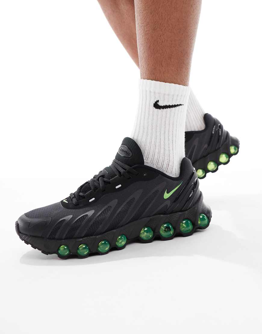 Air Max DN8 sneakers in black & green