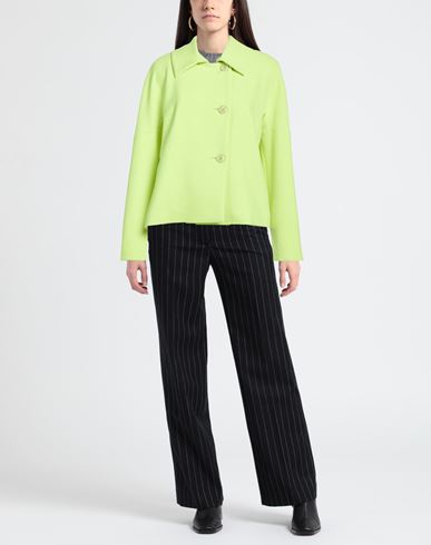 Woman Jacket Lime green Size 14 Polyester, Viscose, Elastane