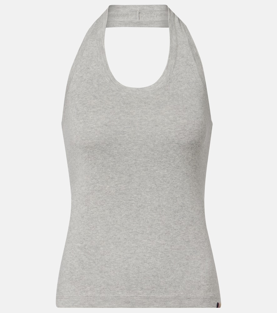 Jerry cotton and cashmere jersey top