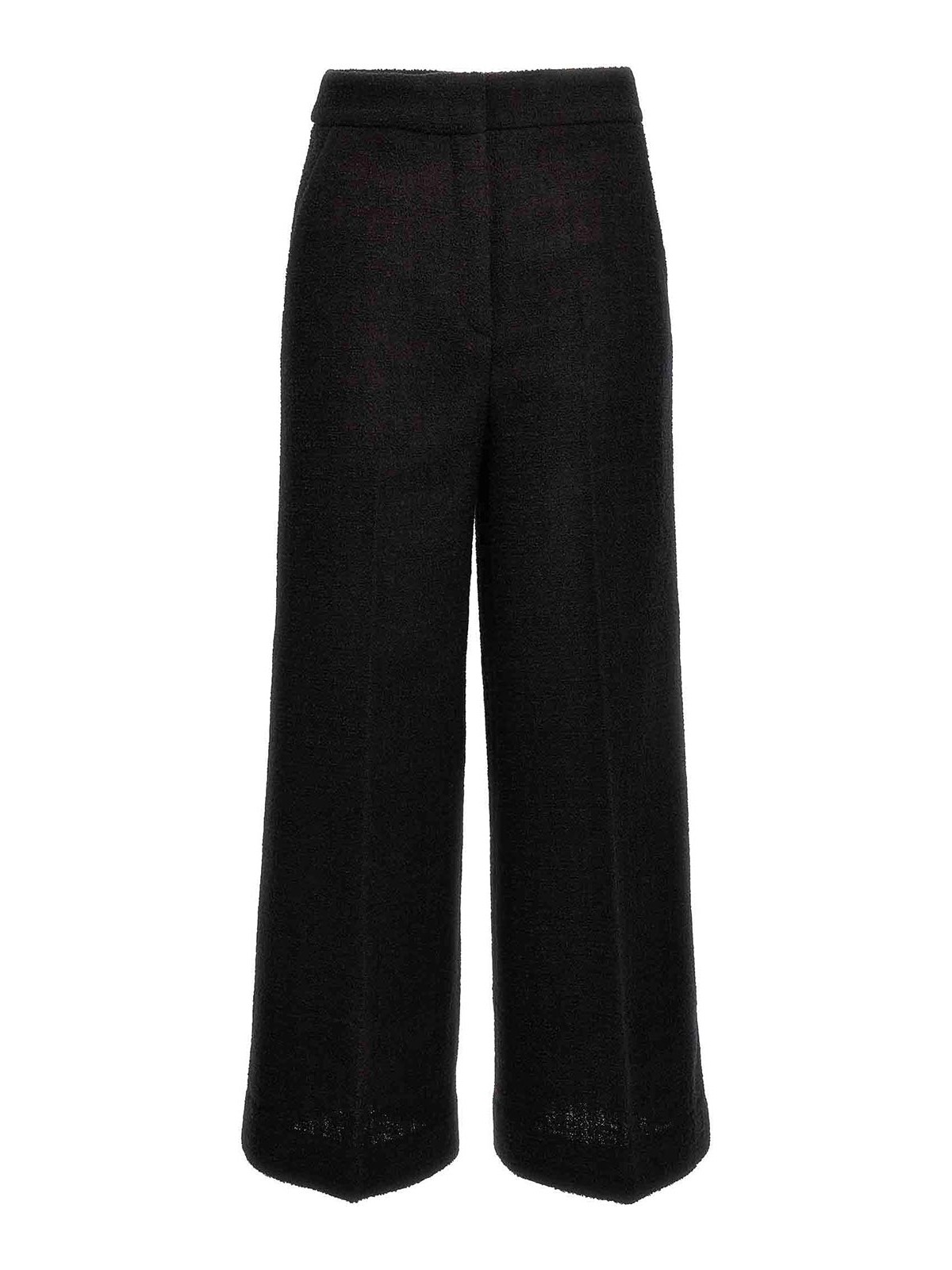 Cropped boucl pants