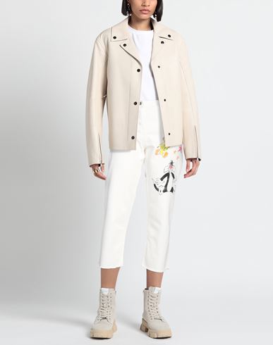 Woman Denim pants White