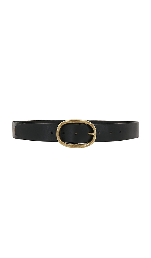 Madewell Oval Buckle Belt in Black. XS. Also in S, M