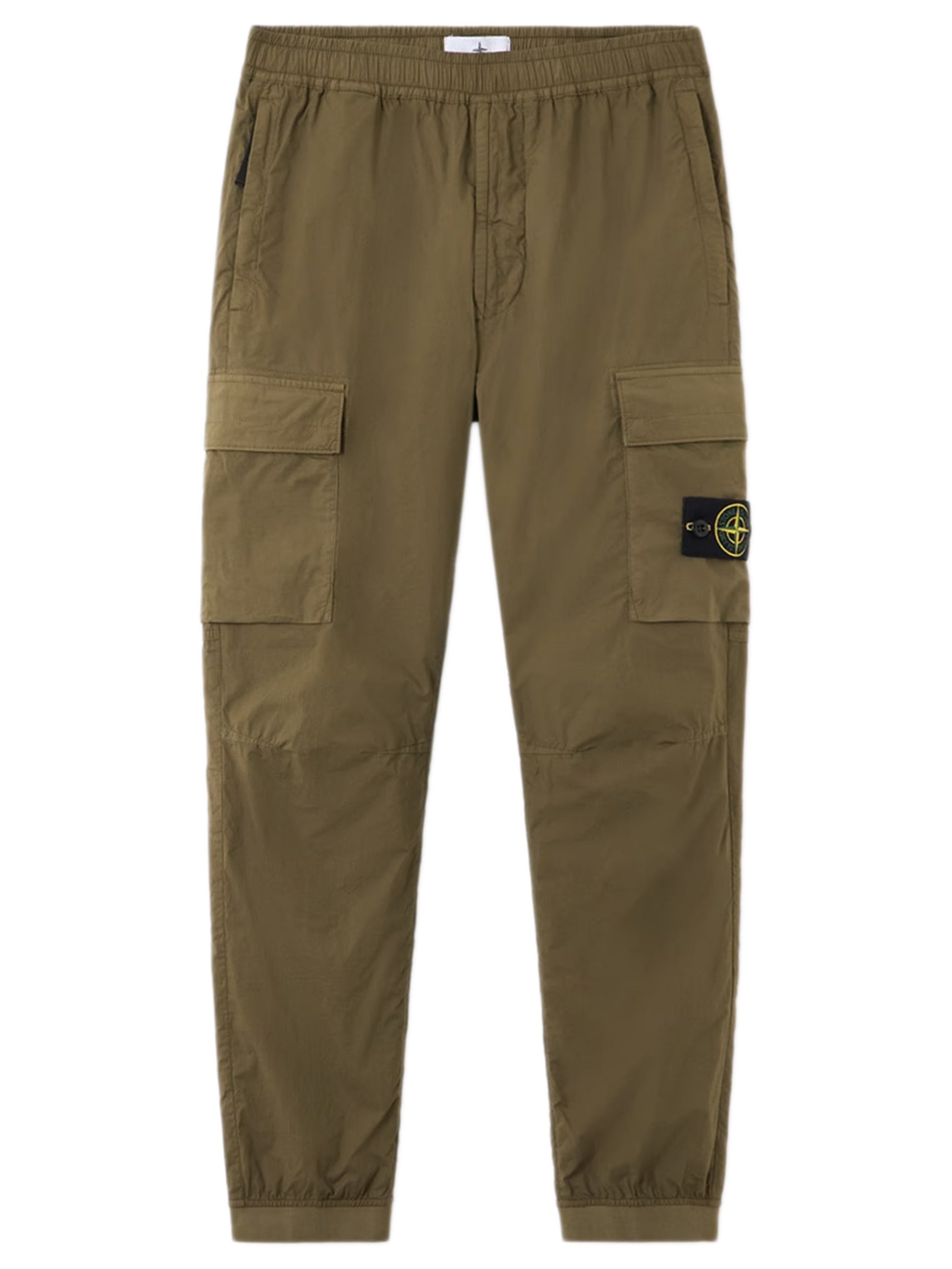 ? No-Vertical Zip Hand Pockets Cargo Pants with Flap Bellows Pockets
