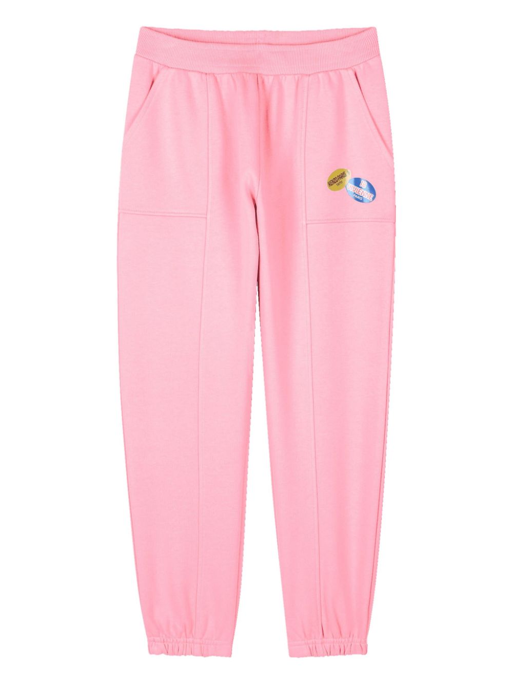 Logo-print track pants - Pink