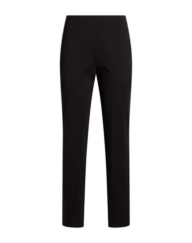 Woman Pants Black Size 8 Cotton, Polyester, Elastane