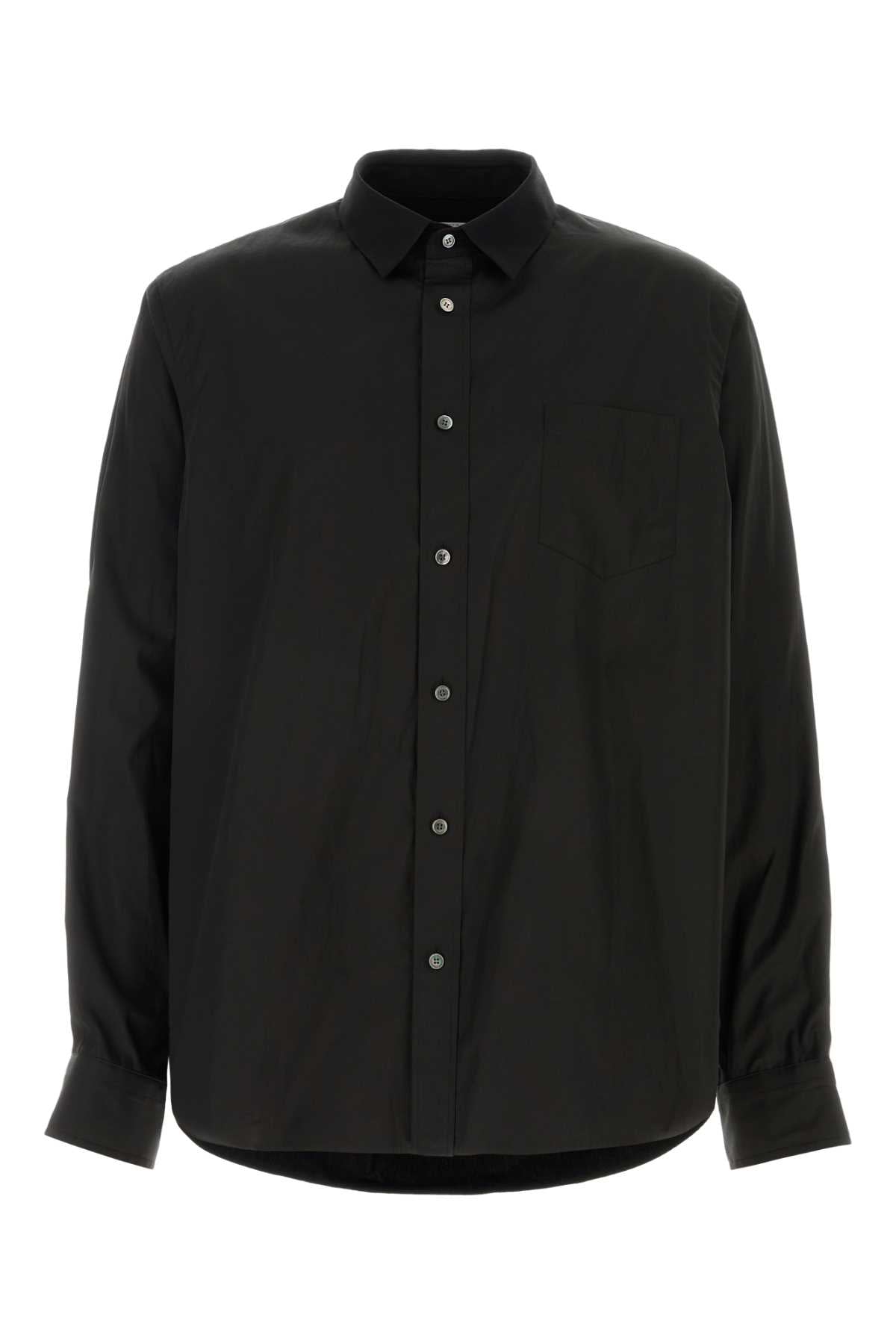 Poplin Shirt — Black