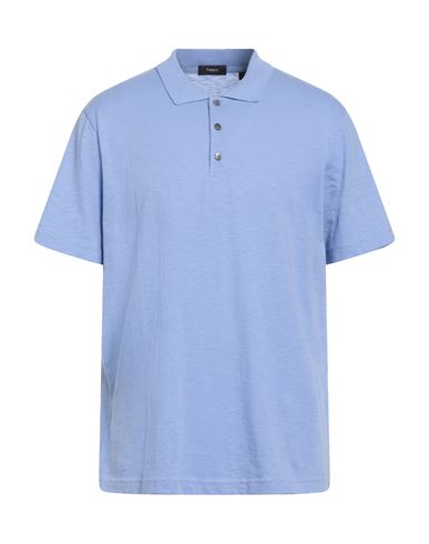 Man Polo shirt Lilac Size L Cotton