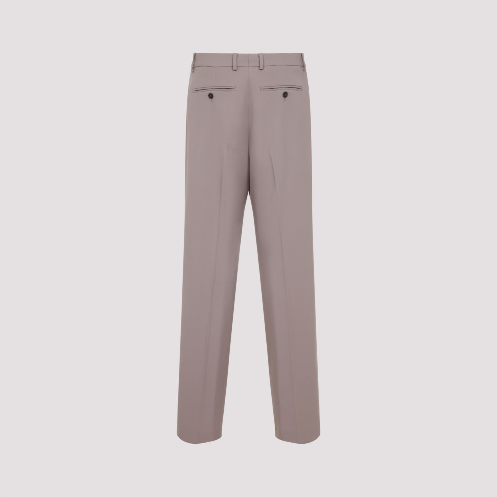 Light Purple Regular-Fit Trouser