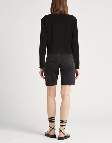 X Edward Enninful Woman Sweatshirt Black Size M Viscose, Elastane