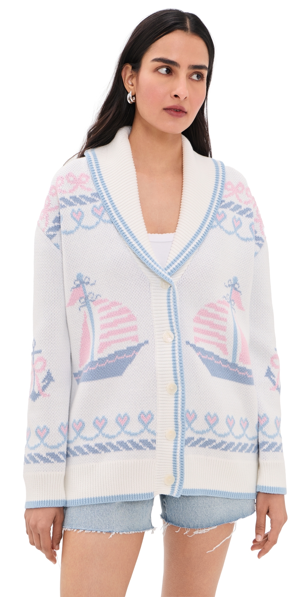 Aribella Cardigan SEAGLASS KISS