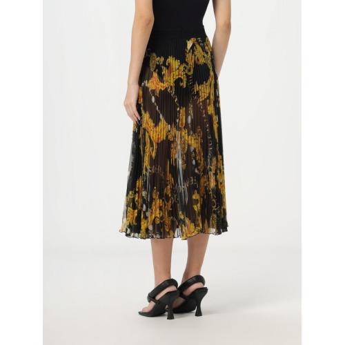 Chain Couture midi skirt - Black