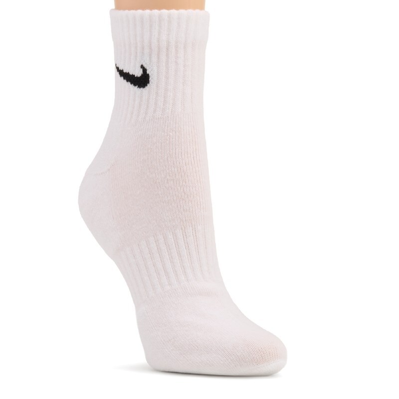 Men's 6 Pack Large Everyday Cushioned Ankle Socks (White/Grey/Black)