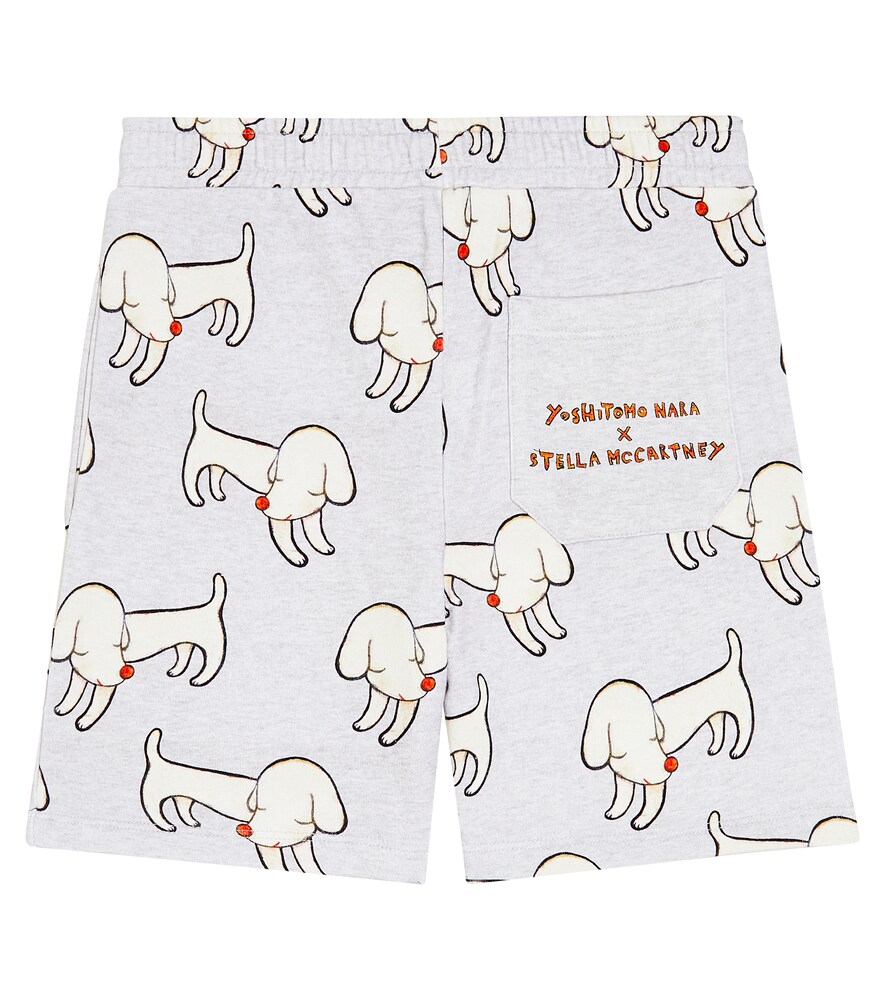 X Yoshitomo Nara cotton jersey shorts