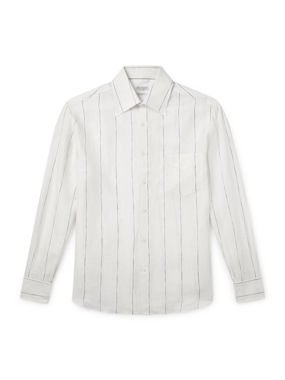 Pinstriped Linen Shirt