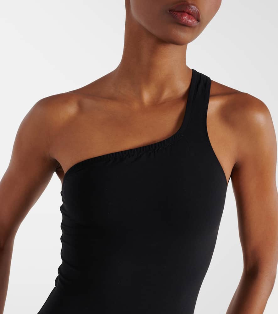 Sage one-shoulder swimsuit